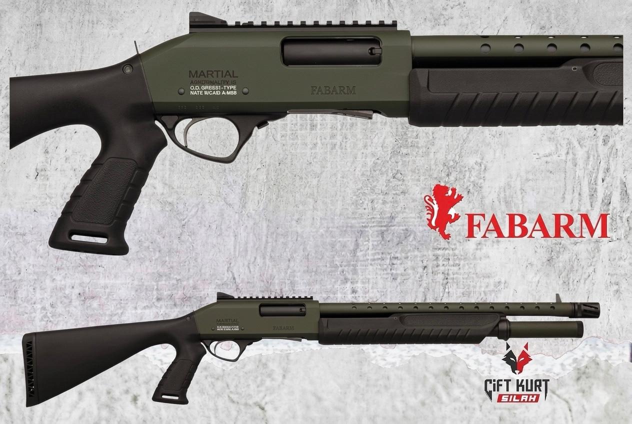 Fabarm Martial OD Green Pompalı Av Tüfeği | Çiftkurt Silah