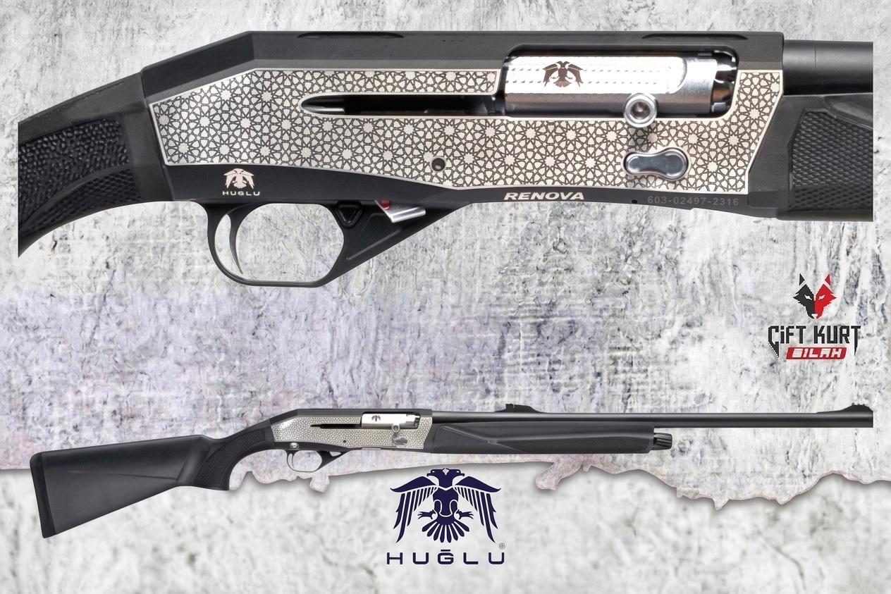 Huğlu Renova Selçuk Sentetik Slug Yarı Otomatik Av Tüfeği | Çiftkurt Silah 