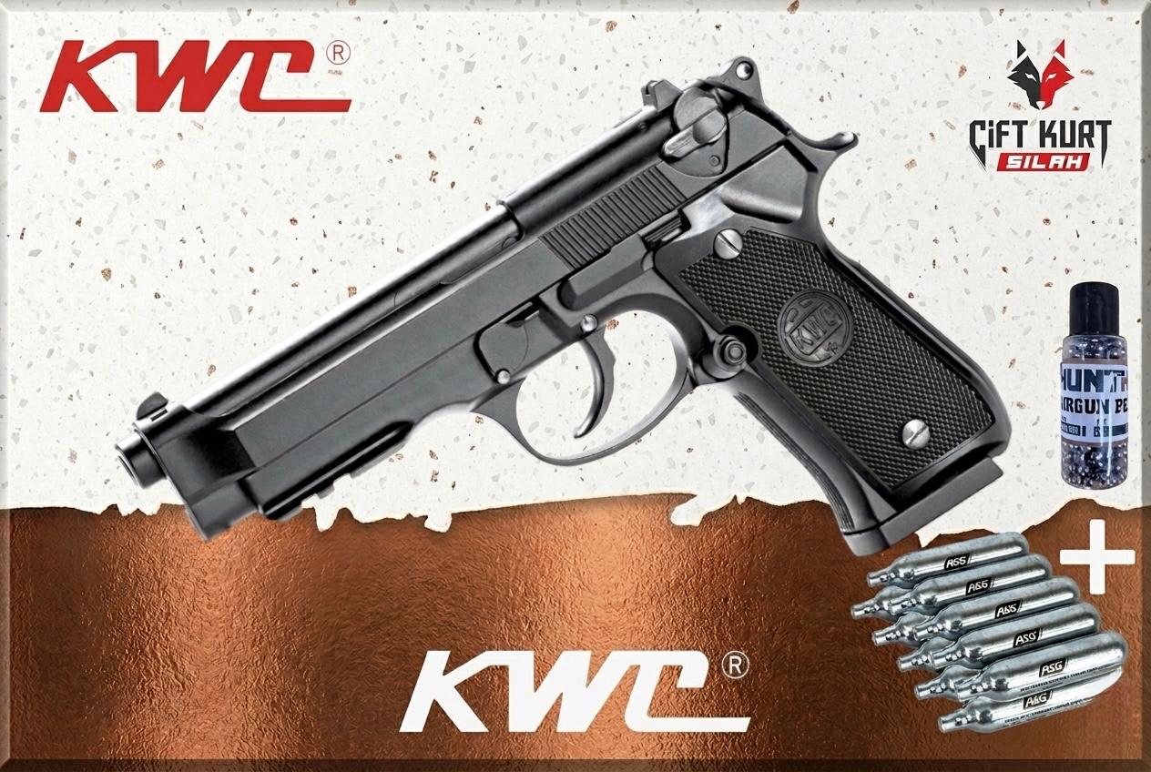 KWC Beretta KMB23 CO2 Havalı Tabanca (Tam Otomatik) | Çift Kurt Silah