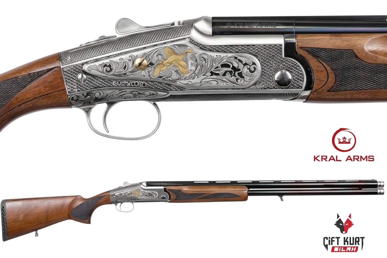 Kral Arms ST-500 ELİTE GOLD Süperpoze Yivsiz Av Tüfeği (Ejektörlü)