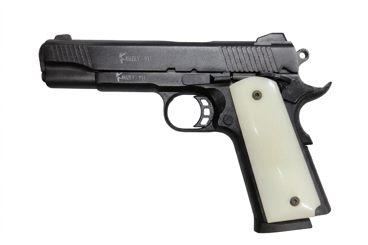 Kuzey 911 Kuru Sıkı Ses Tabancası (Siyah)