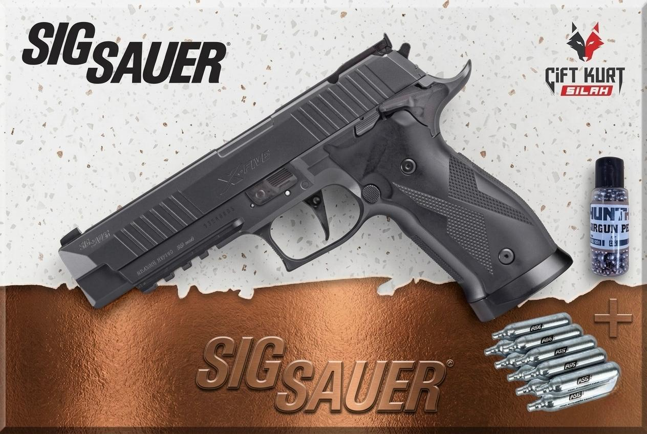 SIG SAUER X5 Havalı Tabanca Siyah | Kampanyalı Fiyat | Çiftkurt Silah