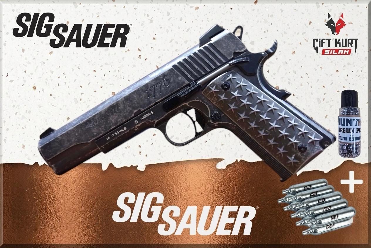 SIG Sauer 1911 We The People Havalı Tabanca (Hediyeli) | Çift Kurt Silah