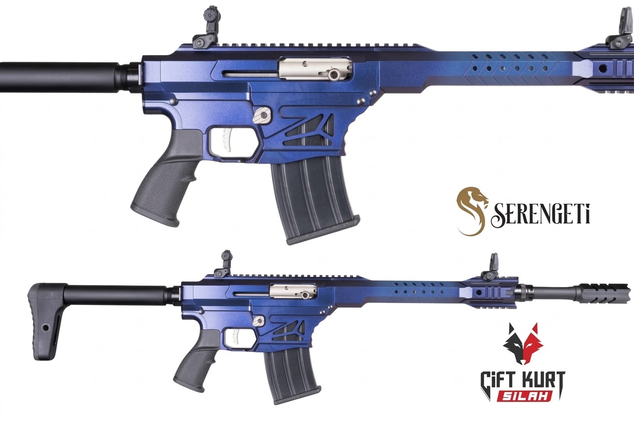 Serengeti LEGION-120 Blue Şarjörlü Yarı Otomatik Av Tüfeği | Çiftkurt Silah