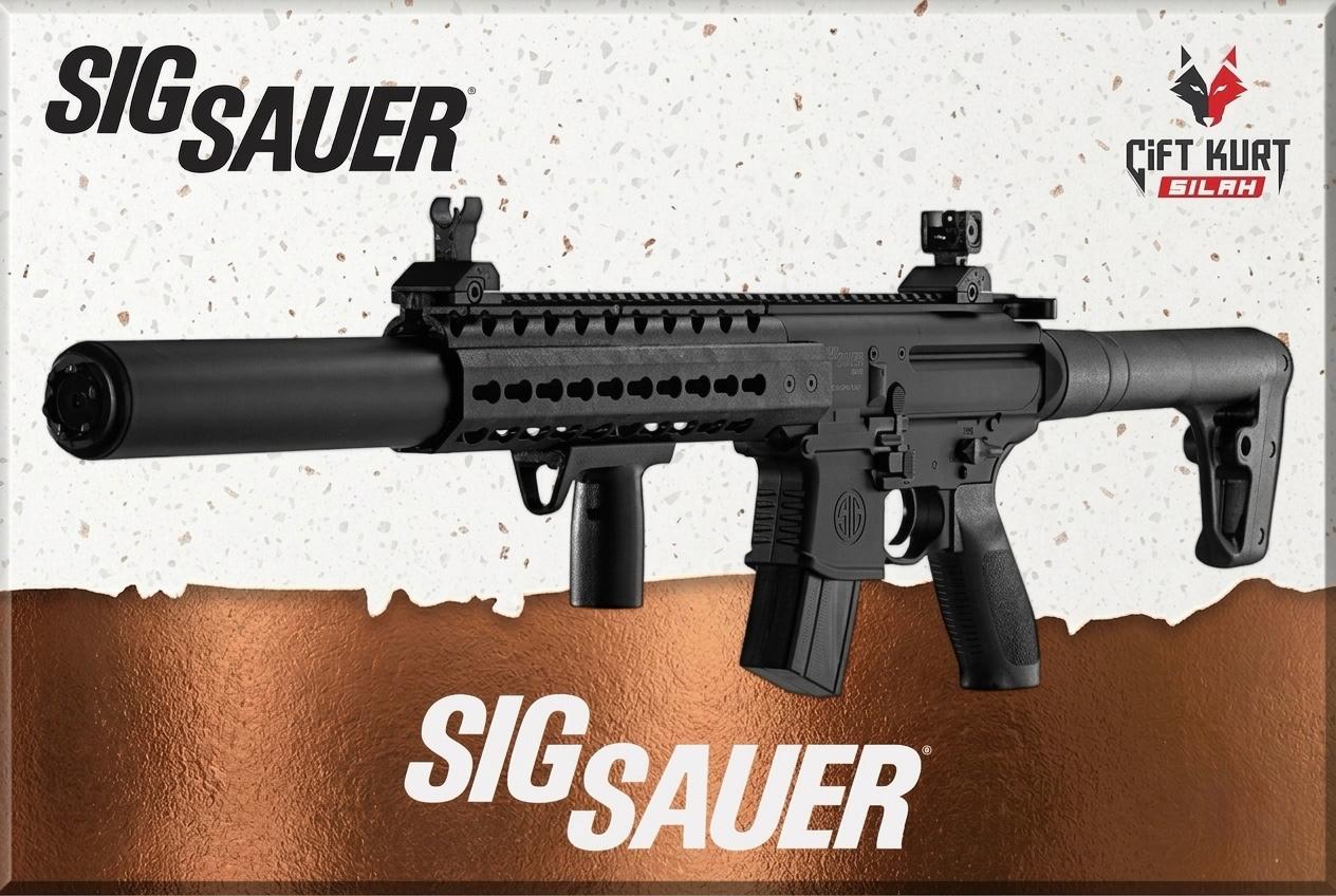 Sig Sauer MCX Black CO2 Havalı Tüfek Yarı Otomatik | Çiftkurt Silah