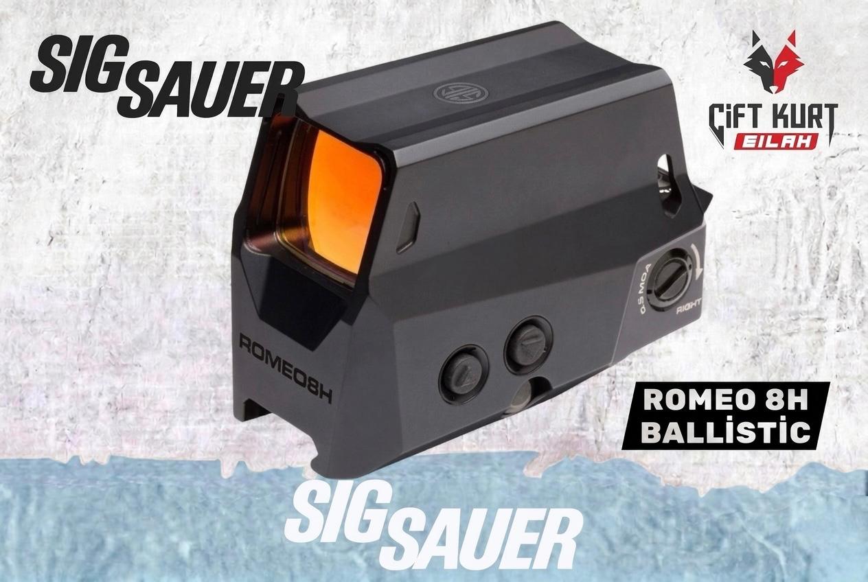 Sig Sauer Romeo 8H 1x38 Kapalı Gövde Red Dot - MOTAC | Çiftkurt Silah