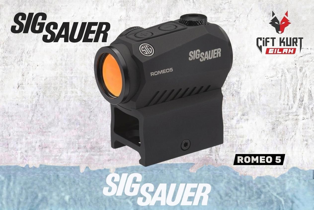 Sig Sauer Romeo5 Red Dot Nişangah | Taktik Hassasiyet & MOTAC Teknolojisi | Çiftkurt Silah