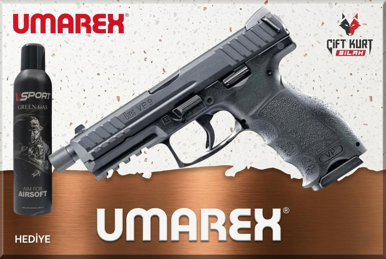 UMAREX Heckler & Koch VP9 Tactical Gerçekçi Blowback Deneyimi | Çiftkurt Silah