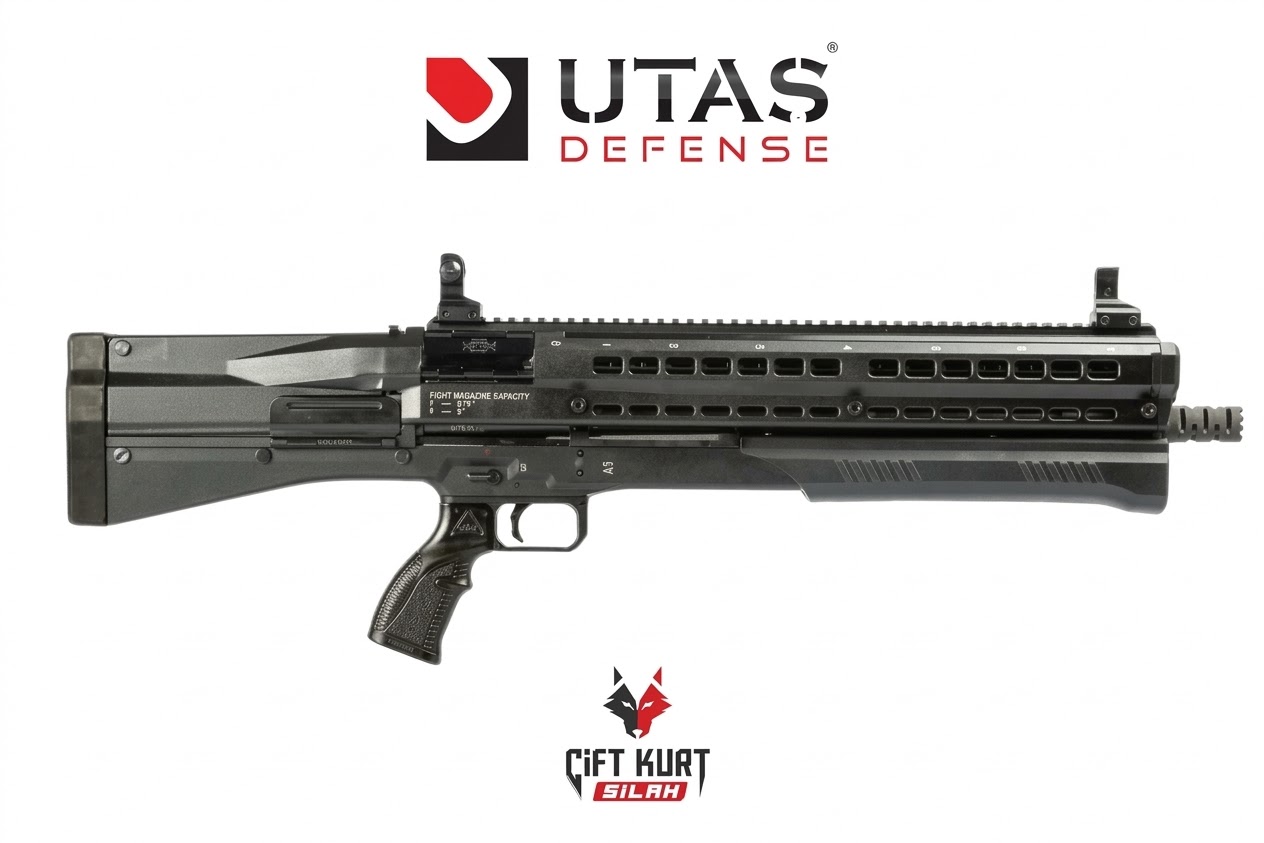 UTAŞ UTS-15 Siyah Pompalı Tüfek 14+1 | Çiftkurt Silah