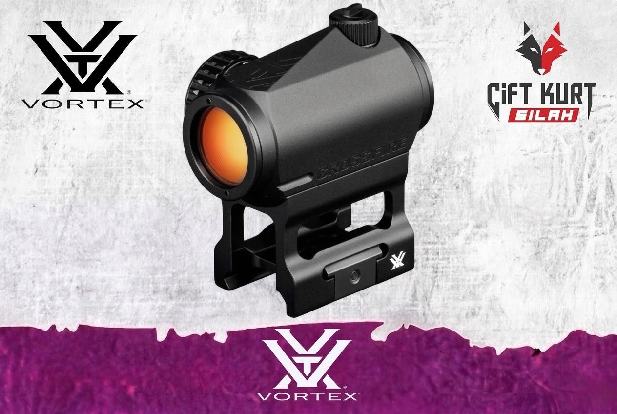 Vortex Crossfire Red Dot 2 MOA: Kesin İsabet ve Hızlı Hedef Tespiti | Çift Kurt Silah