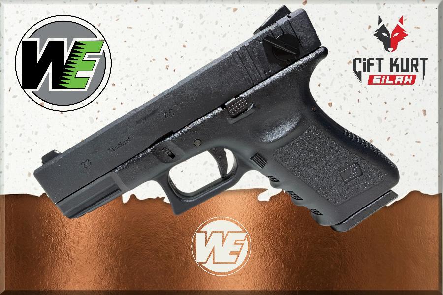 WE Glock 23 Gen3 Airsoft - Tam Otomatik Blowback Tabanca | Çiftkurt Silah