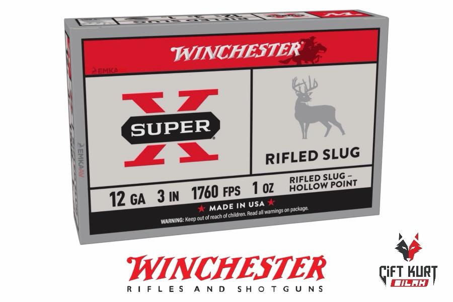Winchester USA 12 Kalibre Magnum Tek Kurşun | Çiftkurt Silah (Koli Bazlı Av Fişekleri)