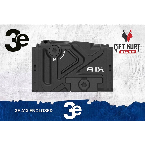 3E A1X Enclosed Refleks Nişangah (2 MOA & 30 MOA) | Çiftkurt Silah