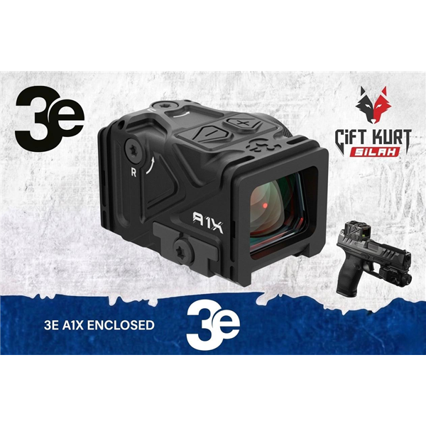 3E A1X Enclosed Refleks Nişangah (2 MOA & 30 MOA) | Çiftkurt Silah