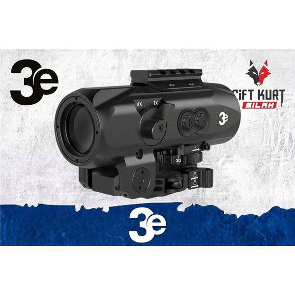 3E AVCI 1x-4x 5.56mm Tüfek Dürbünü | Çiftkurt Silah