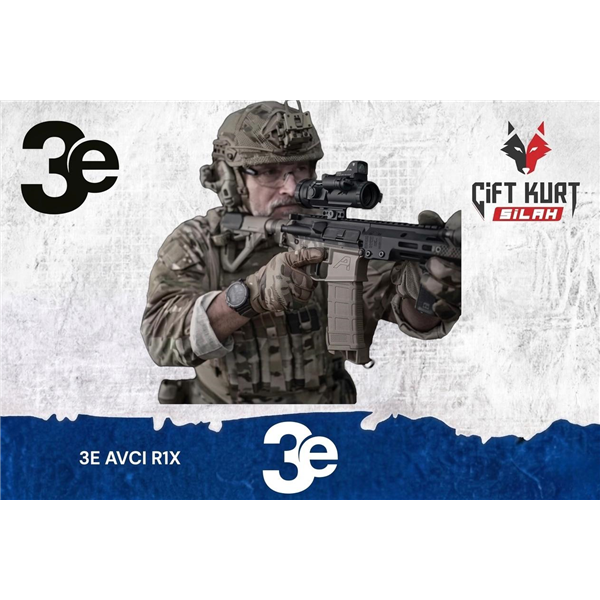 3E AVCI 4x 5.56mm & 2 MOA R1x Tüfek Dürbünü | Çift Kurt Silah