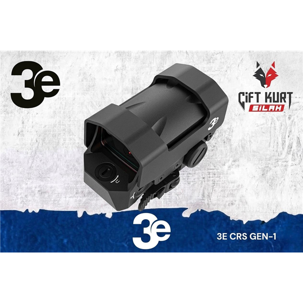 3E CRS Gen I Kapalı Refleks Nişangah (2 MOA & 65 MOA) | Çift Kurt Silah