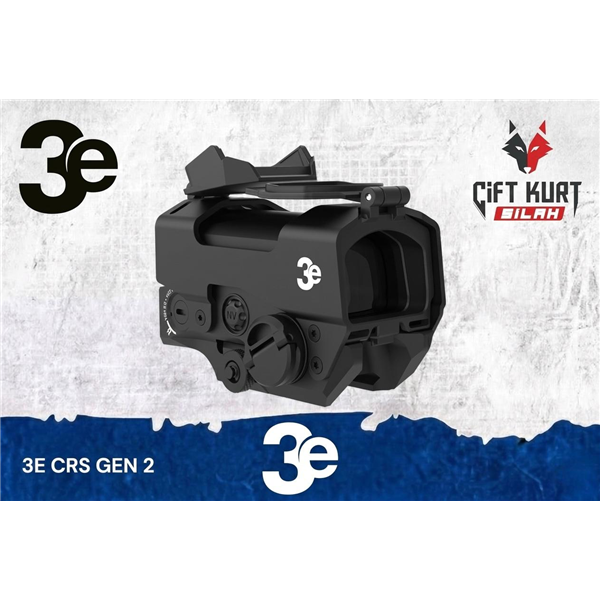 3E CRS Gen II Kapalı Refleks Nişangah (Siyah) | Çiftkurt Silah