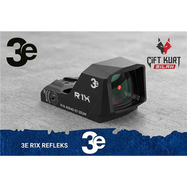 3E R1X Refleks Nişangah Red Dot (3 MOA) | Çiftkurt Silah
