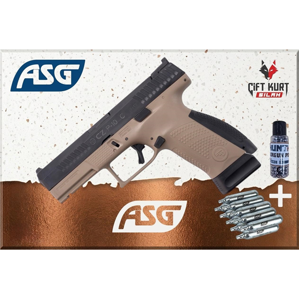 ASG CZ P-10C GBB CO2 Tabanca (Dual Tone Siyah-FDE) Kampanyalı Fiyat | Çiftkurt Silah