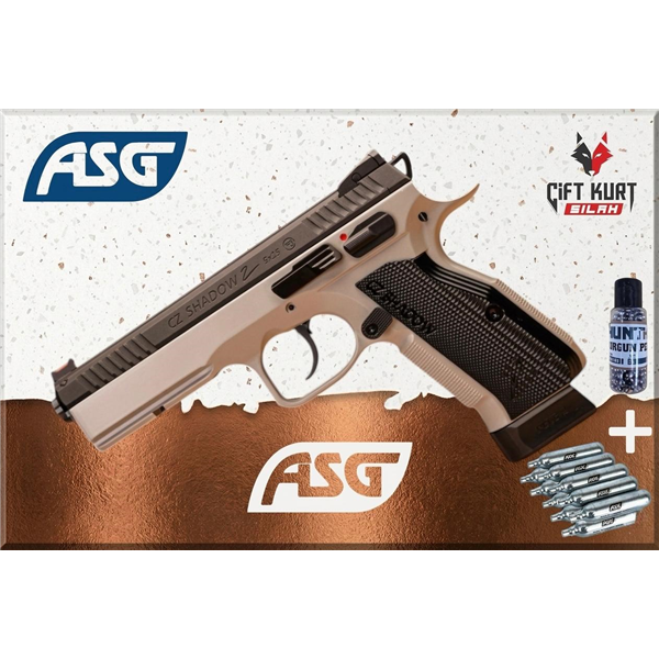 ASG CZ Shadow 2 Urban Grey Blowback Airsoft Tabanca | Çiftkurt Silah