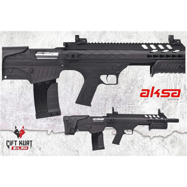 Aksa Crossfire T12 Bullpup Hibrit Şarjörlü Tüfek | Çiftkurt Silah