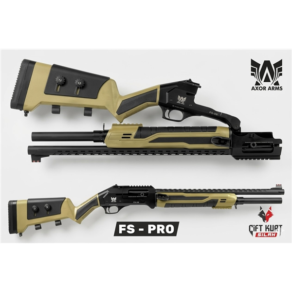 Axor Arms FS-PRO + Çöl Siyah Kırma Otomatik - Güç ve Estetik
