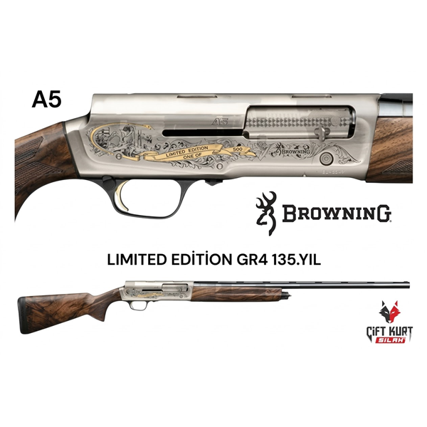 BROWNING A5 LIMITED EDITION GR4 YARI OTOMATİK AV TÜFEĞİ