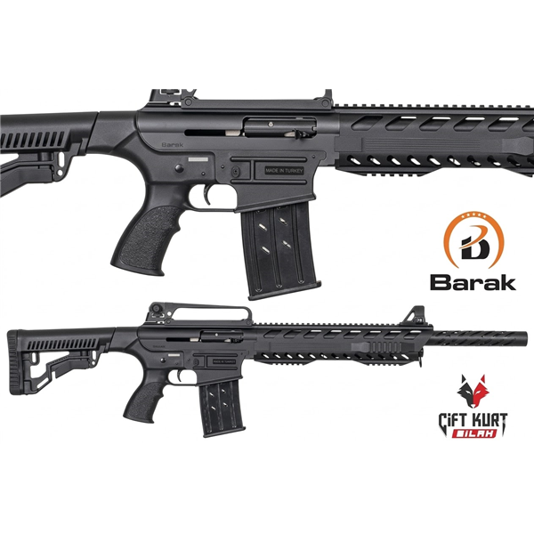 Barak 99 Metal TS Şarjörlü Otomatik Yivsiz Av Tüfeği