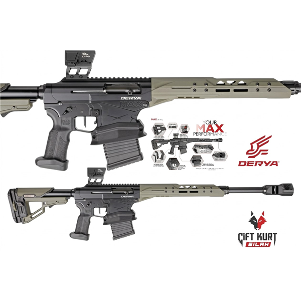 Derya MAX F-5003 IPSC Yarı Otomatik Taktik Tüfek | Çiftkurt Silah