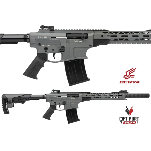 Derya MK-12 AS-110 SF Tungsten Şarjörlü Av Tüfeği | Çift Kurt Silah