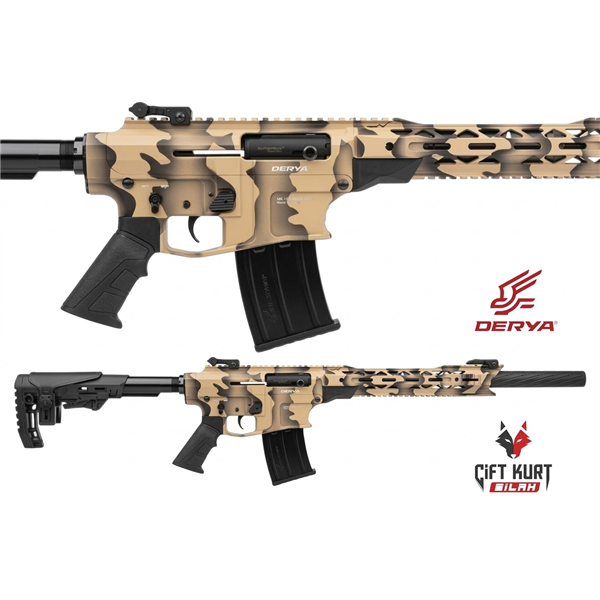 Derya MK-12 AS-152K Şarjörlü Yivsiz Av Tüfeği | Çift Kurt Silah