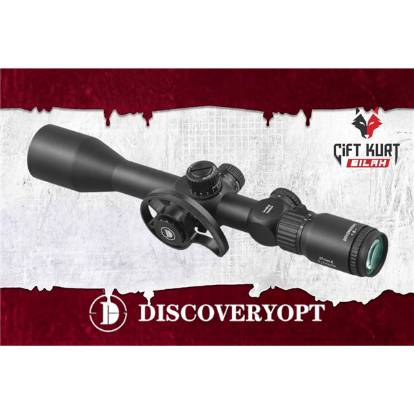 DiscoveryOpt HT Gen 2 6-24x44 SFIR FFP Tüfek Dürbünü | Çift Kurt Silah
