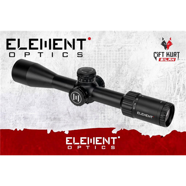 Element Optics Helix Gen 2 4-16x44 FFP MPR-1C (MRAD) Tüfek Dürbünü | Çiftkurt Silah