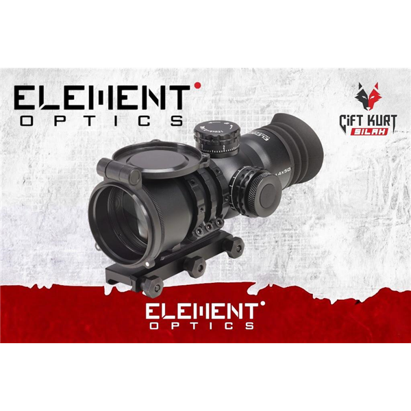 Element Optics Immersive Series 14x50 MRAD APR-1C Prismatic Tüfek Dürbünü | Çiftkurt Silah