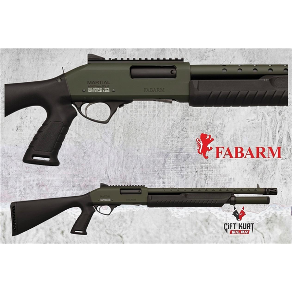 Fabarm Martial OD Green Pompalı Av Tüfeği | Çiftkurt Silah