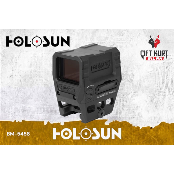 Holosun AEMS CORE Red Enclosed Red Dot (2 MOA) | Çiftkurt Silah