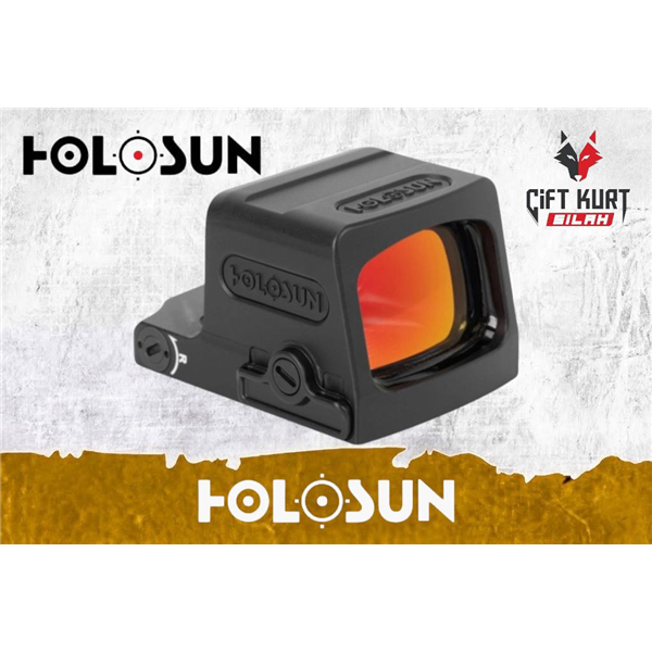 Holosun EPS 2 MOA Red Dot Tam Kapalı Tabanca Nişangahı | Çift Kurt Silah
