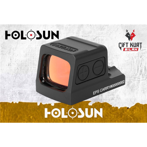 Holosun EPS Carry 2 (2 MOA) Kapalı Red Dot | Çift Kurt Silah