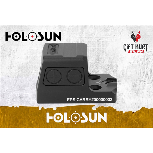 Holosun EPS Carry 6 Enclosed Green Dot (6 MOA) | Çiftkurt Silah