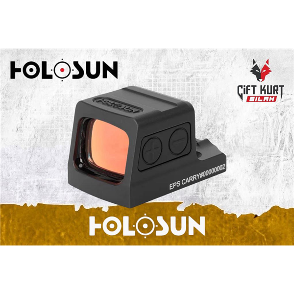 Holosun EPS Carry 6 Enclosed Red Dot (6 MOA) | Çift Kurt Silah