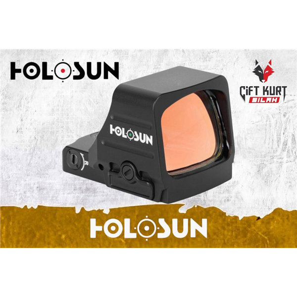 Holosun HE507COMP-GR Green Dot Nişangah (2 MOA Dot & 8/20/32 MOA Circle Reticle) | Çift Kurt Silah