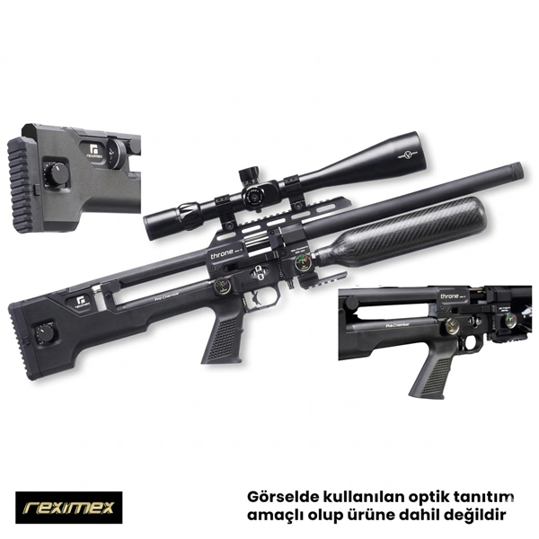 Reximex Throne GEN2 Bullpup PCP Havalı Tüfek | Çift Kurt Silah