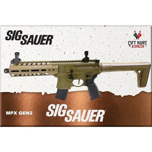 Sig Sauer MPX Çöl 4.5mm CO2 Havalı Tüfek Yarı Otomatik | Çiftkurt Silah
