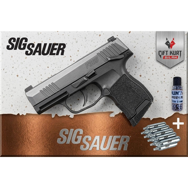 Sig Sauer P365 Blowback Havalı Tabanca | 10 CO2 Tüp + BB Hediyeli | Çiftkurt Silah