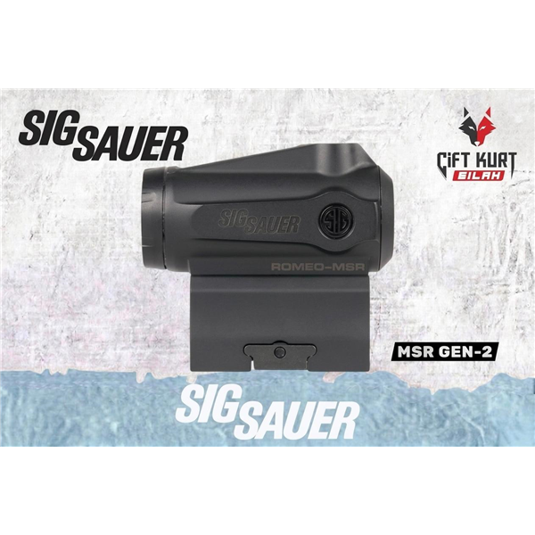 Sig Sauer ROMEO-MSR GEN II Red Dot Optik Nişangah | Çiftkurt Silah