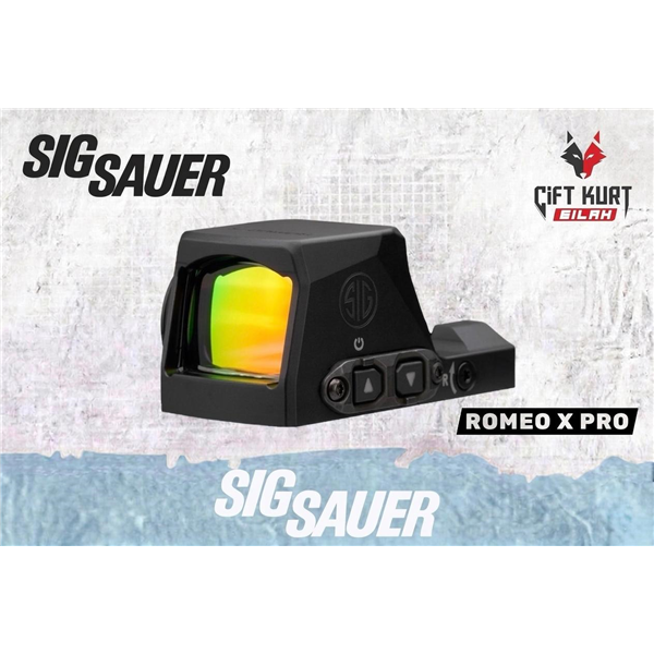 Sig Sauer Romeo X Pro 3 MOA Tabanca Red Dot | Çiftkurt Silah