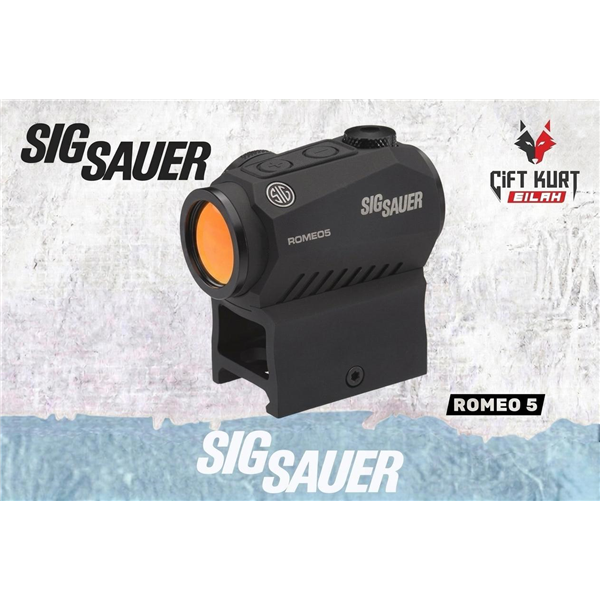 Sig Sauer Romeo5 Red Dot Nişangah | Taktik Hassasiyet & MOTAC Teknolojisi | Çiftkurt Silah