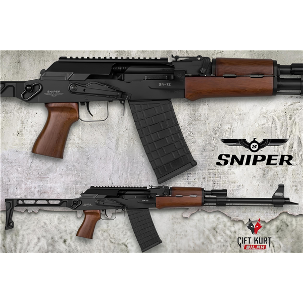 Sniper SN-12 Pro Ahşap Şarjörlü Av Tüfeği | Çiftkurt Silah
