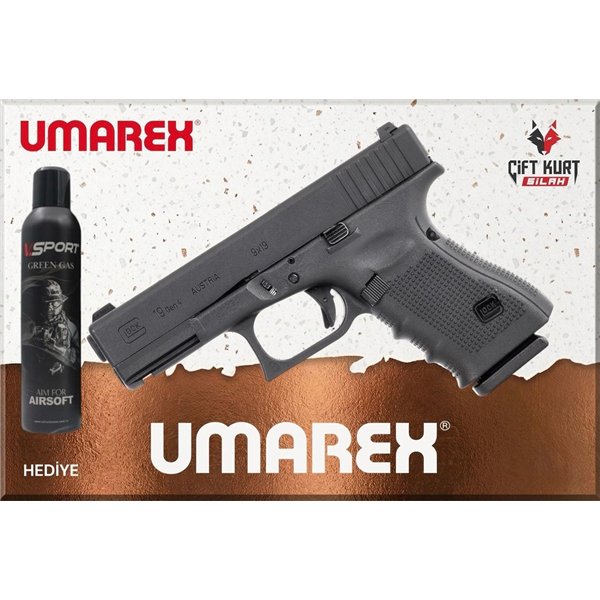 Umarex Glock 19 Gen4 Airsoft Tabanca Gerçekçi Blowback Deneyimi | Çiftkurt Silah
